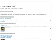 Tablet Screenshot of irunfordessert.blogspot.com