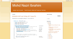 Desktop Screenshot of mohdnazri.blogspot.com