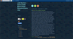 Desktop Screenshot of cavecreekbootcamp.blogspot.com
