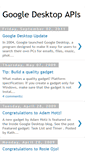 Mobile Screenshot of googledesktopapis.blogspot.com