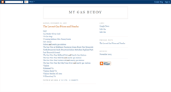 Desktop Screenshot of mygasbuddy.blogspot.com