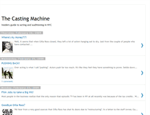 Tablet Screenshot of castingmachine.blogspot.com