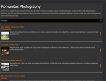 Tablet Screenshot of comunityphotography.blogspot.com