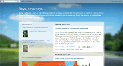 Desktop Screenshot of amy-boysboysboys.blogspot.com