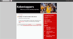 Desktop Screenshot of kobestoppers.blogspot.com