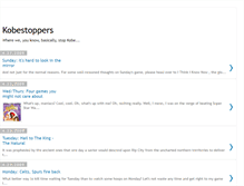 Tablet Screenshot of kobestoppers.blogspot.com