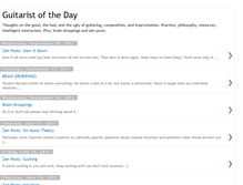 Tablet Screenshot of guitaristoftheday-camigo.blogspot.com
