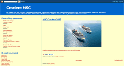 Desktop Screenshot of crocieremsc.blogspot.com