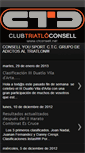 Mobile Screenshot of consellyousport.blogspot.com