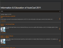 Tablet Screenshot of infocad2011.blogspot.com