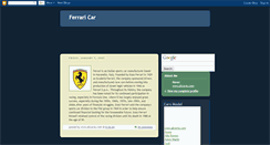 Desktop Screenshot of car-ferrari.blogspot.com