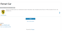 Tablet Screenshot of car-ferrari.blogspot.com