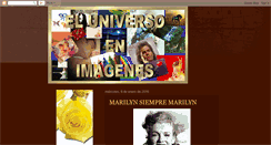Desktop Screenshot of eluniversoenimagenes.blogspot.com