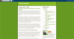 Desktop Screenshot of findfreedomnow.blogspot.com