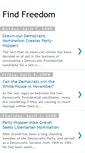 Mobile Screenshot of findfreedomnow.blogspot.com