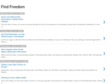 Tablet Screenshot of findfreedomnow.blogspot.com