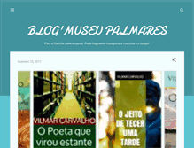 Tablet Screenshot of blogmuseupalmares.blogspot.com