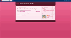 Desktop Screenshot of manyfacesofdeath.blogspot.com