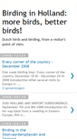 Mobile Screenshot of birdingholland.blogspot.com