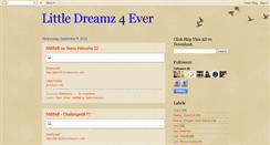 Desktop Screenshot of jpop-littledreamz.blogspot.com