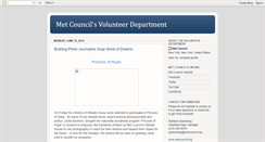 Desktop Screenshot of metcouncilvolunteer.blogspot.com