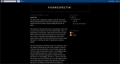 Desktop Screenshot of fishrespectin.blogspot.com