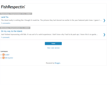 Tablet Screenshot of fishrespectin.blogspot.com