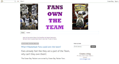 Desktop Screenshot of fansowntheteam.blogspot.com