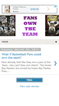 Mobile Screenshot of fansowntheteam.blogspot.com