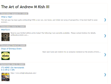 Tablet Screenshot of andrewmkish.blogspot.com