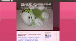 Desktop Screenshot of manualidadesmialeja.blogspot.com