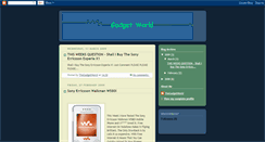 Desktop Screenshot of gadgetworldshow.blogspot.com