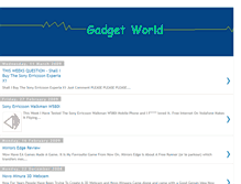 Tablet Screenshot of gadgetworldshow.blogspot.com