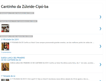 Tablet Screenshot of cantinhodazuleide.blogspot.com