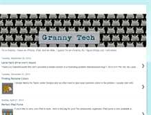 Tablet Screenshot of grannytech.blogspot.com