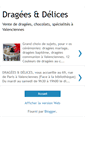 Mobile Screenshot of drageesdelices.blogspot.com