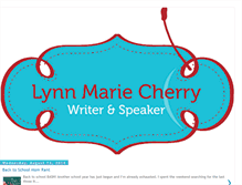 Tablet Screenshot of lynnmariecherry.blogspot.com