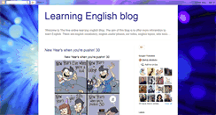 Desktop Screenshot of englishiza.blogspot.com