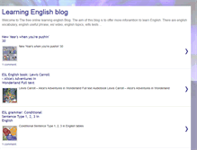 Tablet Screenshot of englishiza.blogspot.com