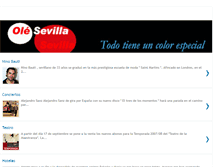 Tablet Screenshot of olesevilla.blogspot.com