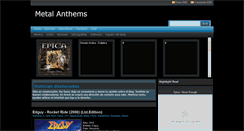 Desktop Screenshot of metalanthems.blogspot.com