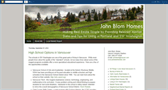 Desktop Screenshot of johnblomhomes.blogspot.com