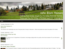 Tablet Screenshot of johnblomhomes.blogspot.com