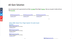 Desktop Screenshot of gsmsolution24.blogspot.com