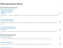 Tablet Screenshot of pharmaceutical-sector.blogspot.com