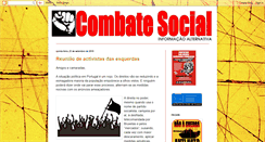 Desktop Screenshot of combatesocial.blogspot.com