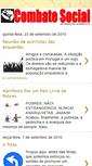 Mobile Screenshot of combatesocial.blogspot.com