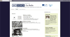 Desktop Screenshot of lasalle-oikodomos.blogspot.com