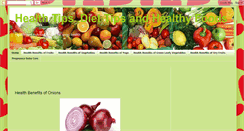 Desktop Screenshot of healthytips-diettips.blogspot.com