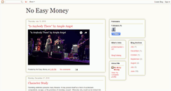 Desktop Screenshot of noeasymony.blogspot.com